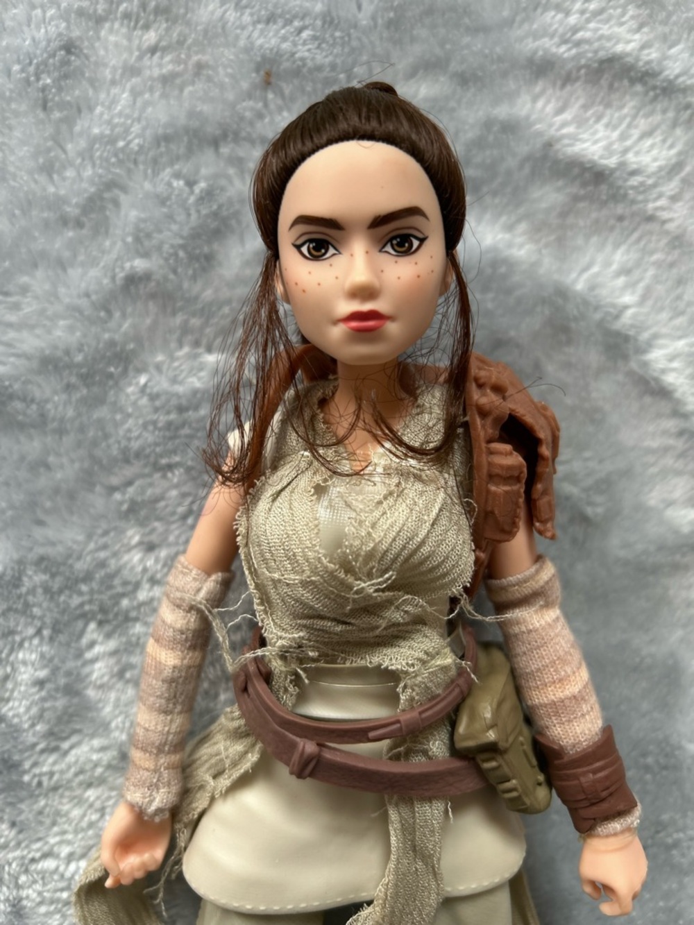 Star Wars Forces of Destiny Rey Jakku Adventure Figure Doll Boots Backpack 11"